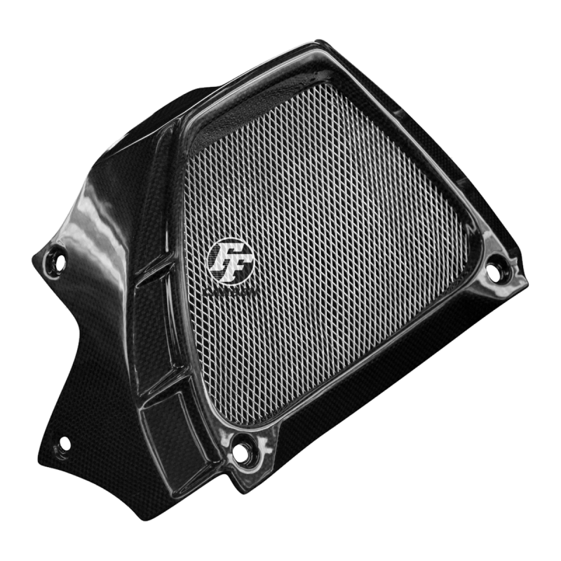 F&F Carbon Ölkühlerabdeckung, 100 % Carbon – Aprilia Tuono V4 2015–2020