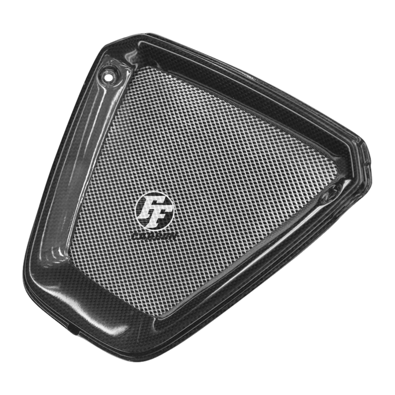 F&F Carbon Ölkühlerabdeckung, 100 % Carbon – Ducati XDiavel
