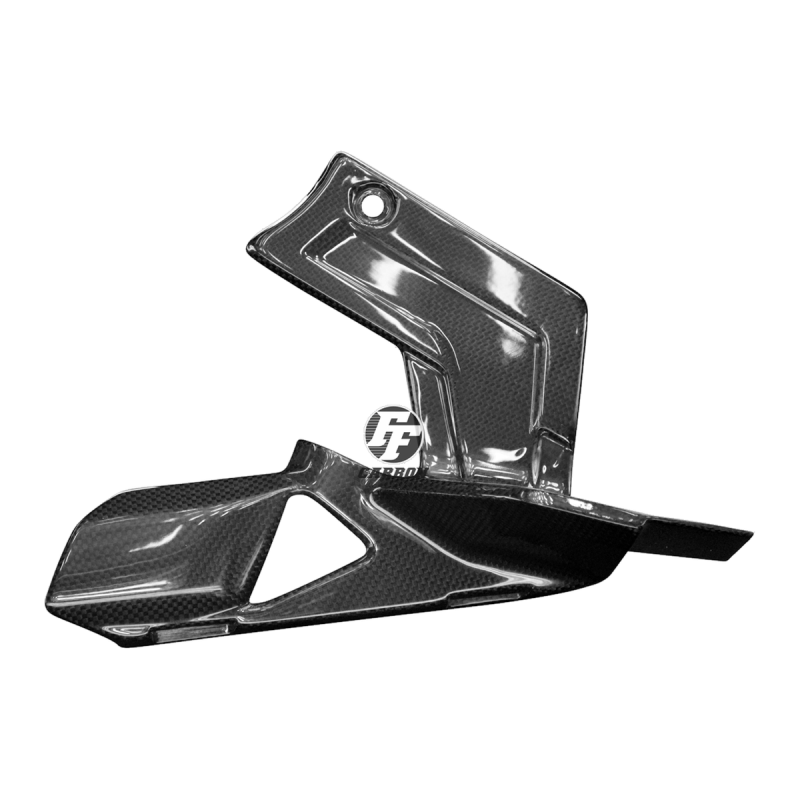 F&F Carbon Rahmenverkleidung links, Carbon/Glasfaser – Ducati Supersport 2017–2020