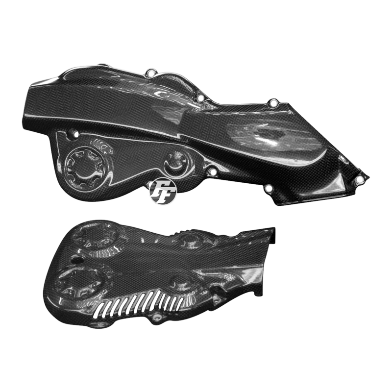 F&F Carbon Riemenabdeckung, Carbon/Glasfaser – Ducati Supersport 939 2017–2020, Supersport 950 ab 2021 u. a.