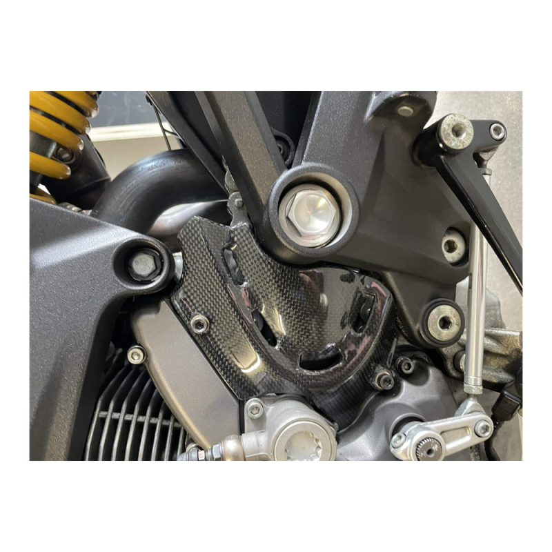 F&F Carbon Ritzelabdeckung, 100 % Carbon – Ducati Monster 696, Monster 796 u. a.