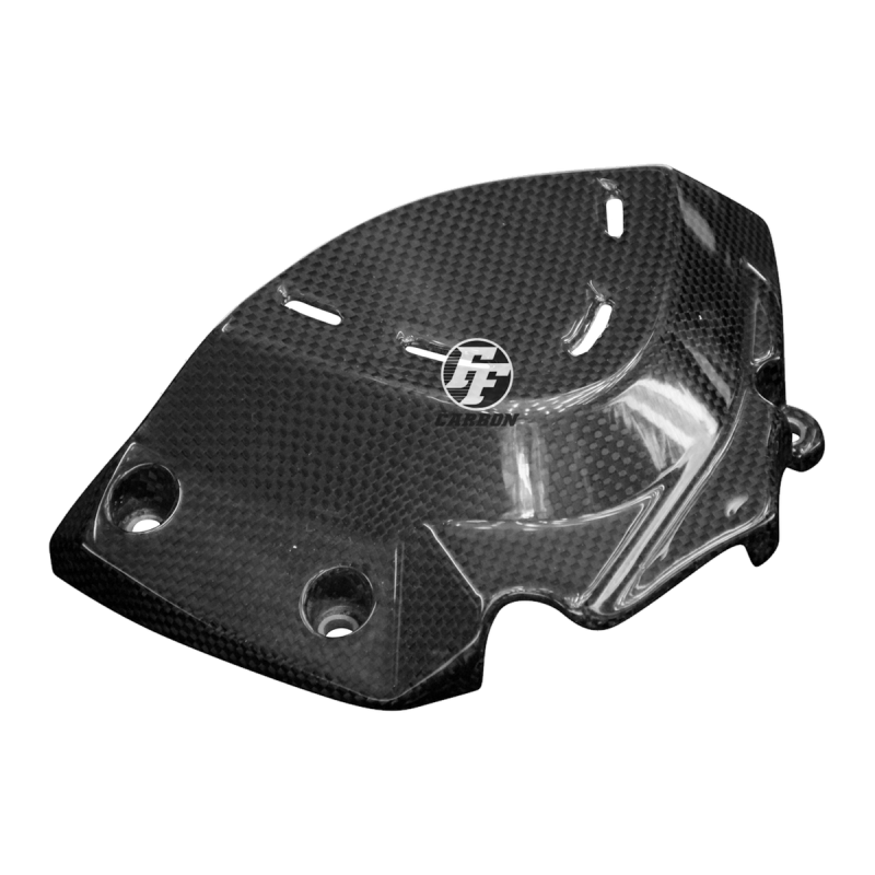 F&F Carbon Ritzelabdeckung, Carbon/Glasfaser – Ducati Supersport 2017–2020