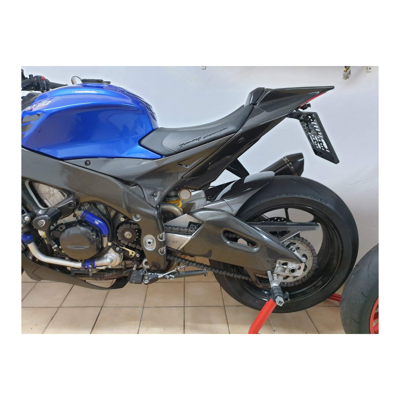 F&F Carbon Schwingenverkleidung, Carbon/Glasfaser – Aprilia RSV 4 2009–2020