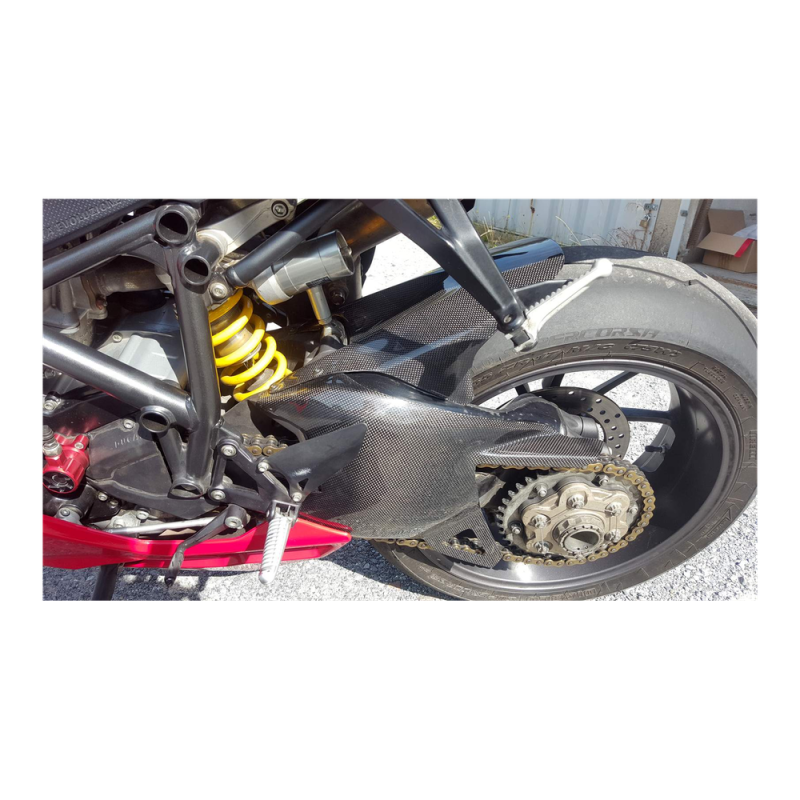 F&F Carbon Schwingenverkleidung, 100 % Carbon – Ducati 1098, 1198 u. a.