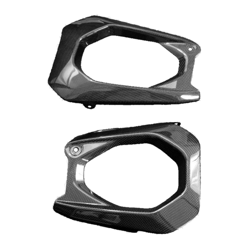 Copriforcellone F&F Carbon, 100 % carbonio – Ducati Panigale V4/V4S dal 2025