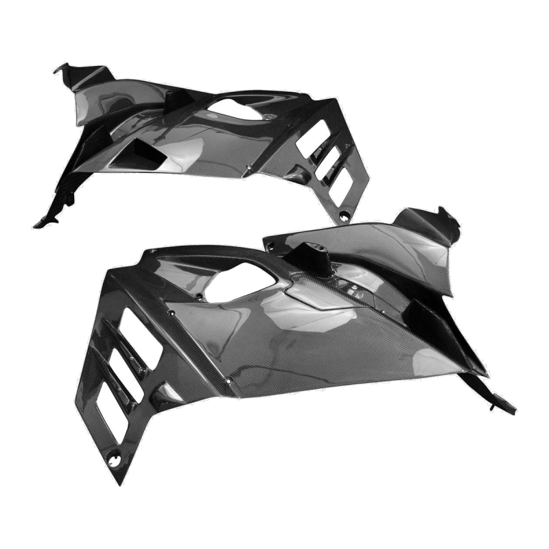 F&F Carbon Seitenverkleidung, 100 % Carbon – Aprilia RS 660 2020–2024