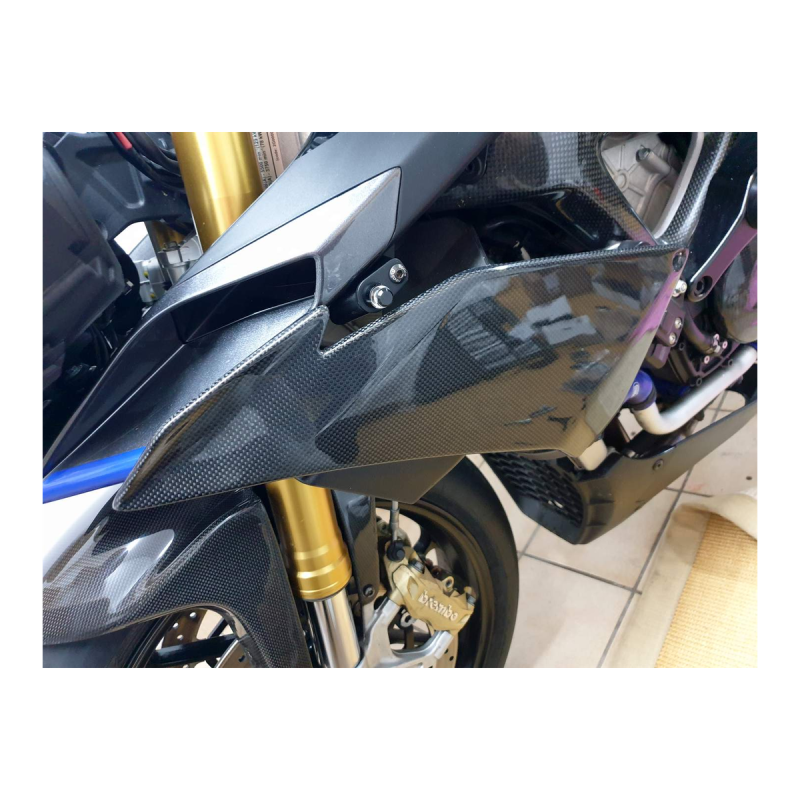 F&F Carbon Seitenverkleidung, 100 % Carbon – Aprilia Tuono V4 2015–2020
