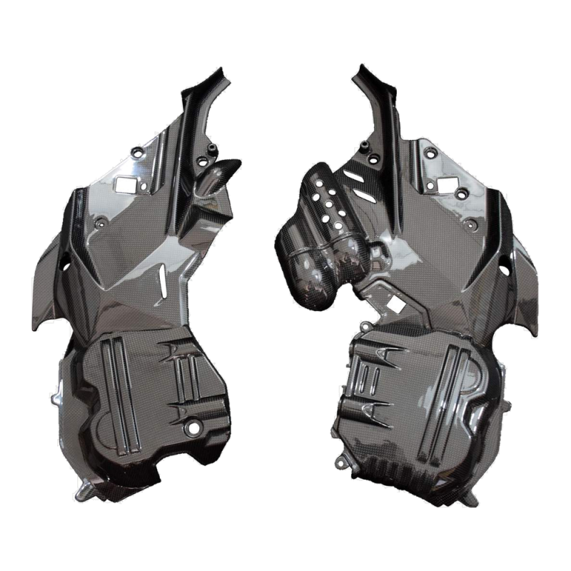 F&F Carbon Seitenverkleidung, Carbon/Glasfaser – Ducati Diavel V4