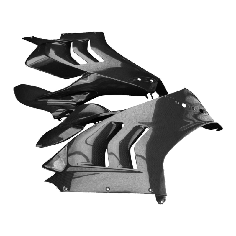 Fianchetto laterale F&F Carbon, 100 % carbonio – Ducati Panigale V4, Panigale V4S ecc.