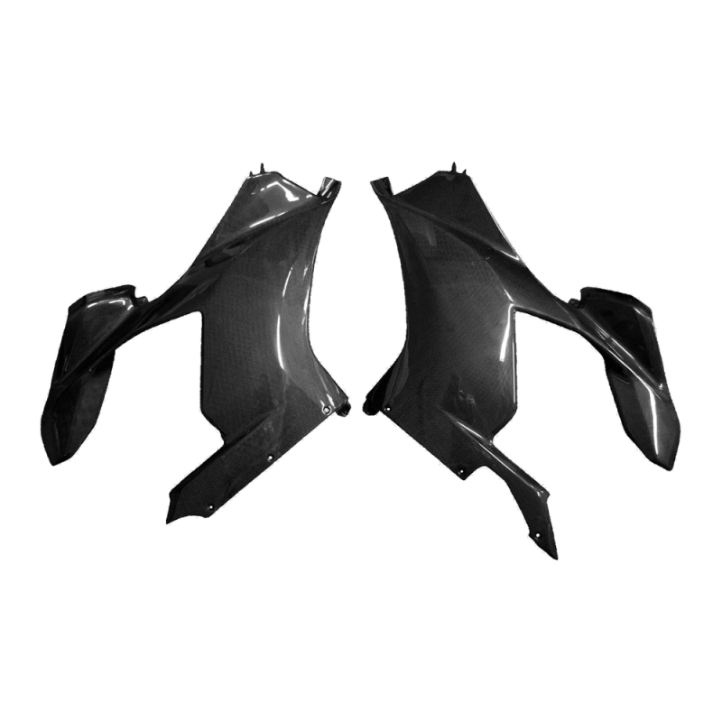 F&F Carbon Seitenverkleidung, 100 % Carbon – Ducati Panigale V4, Panigale V4S/V4R 2018–2019