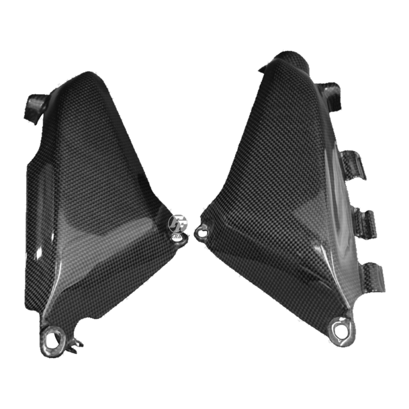 F&F Carbon Seitenverkleidung unter Rahmen, 100 % Carbon – Ducati Monster 696, Monster 796 u. a.