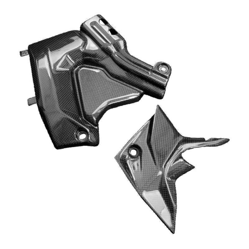 F&F Carbon Seitenverkleidung unter Rahmen, 100 % Carbon – Ducati Streetfighter V4 ab 2025