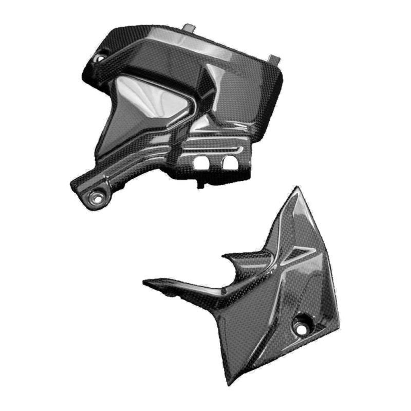 F&F Carbon Seitenverkleidung unter Rahmen, 100 % Carbon – Ducati Streetfighter V4 ab 2025