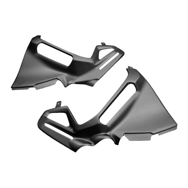 F&F Carbon Seitenverkleidung unter Sitz (Cover), 100 % Carbon – Ducati Multistrada V4 ab 2021