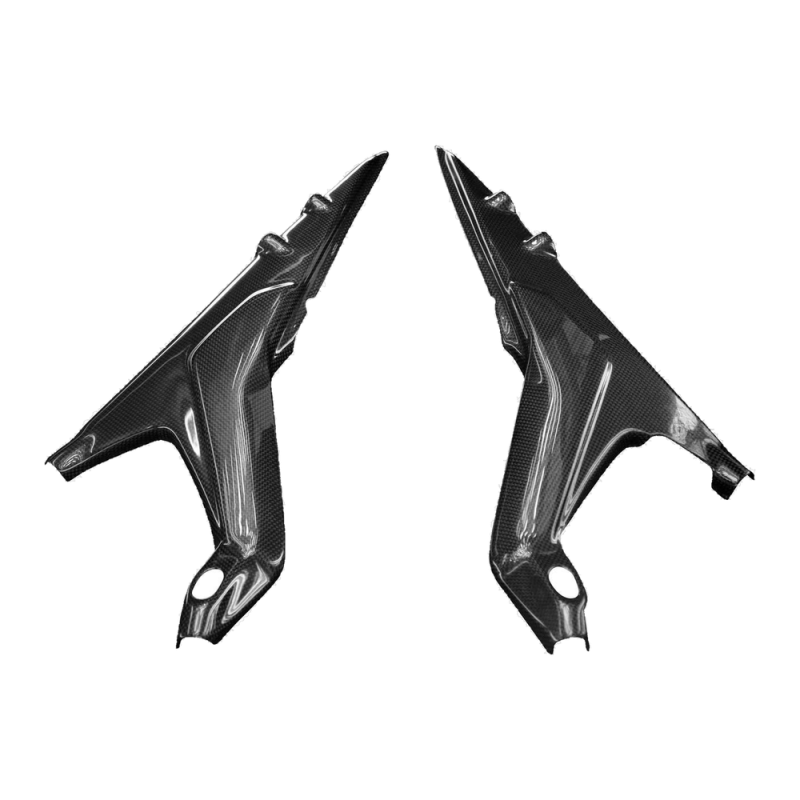 Fianchetto laterale sottosella F&F Carbon, carbonio/fibra di vetro – Ducati Panigale V4, Panigale V4 SP ecc.