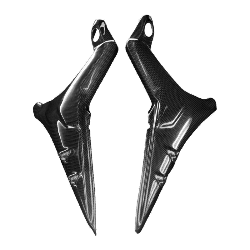 Fianchetto laterale sottosella F&F Carbon, carbonio/fibra di vetro – Ducati Panigale V4, Panigale V4 SP ecc.