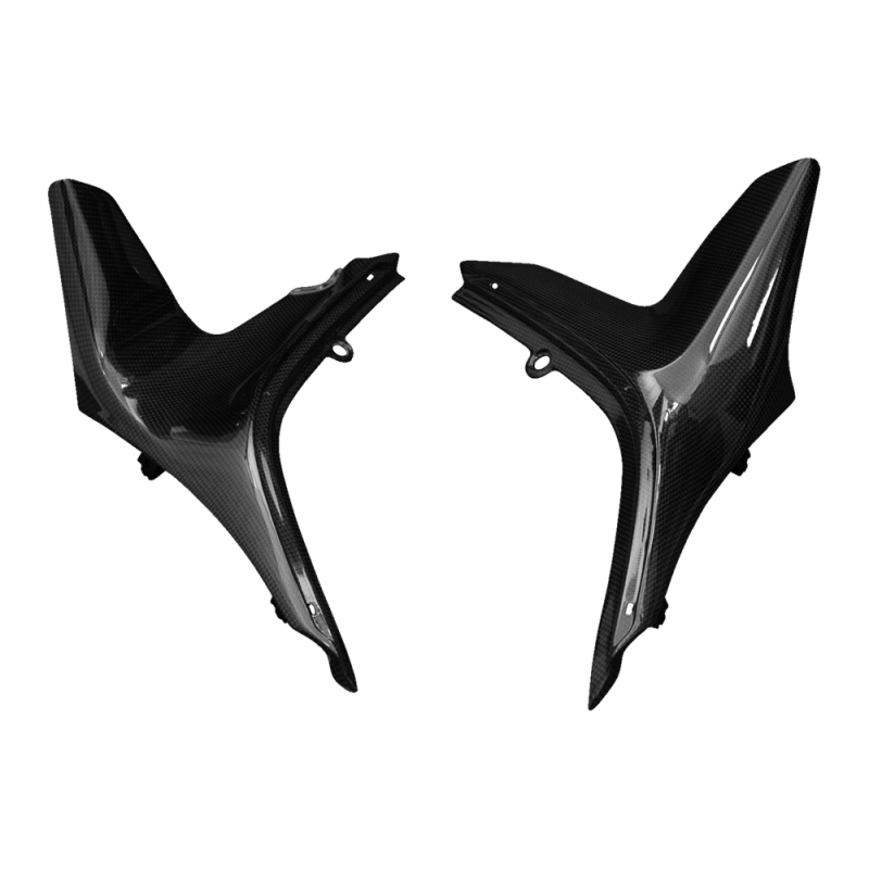 F&F Carbon Seitenverkleidung unter Sitz, 100 % Carbon – Ducati Scrambler