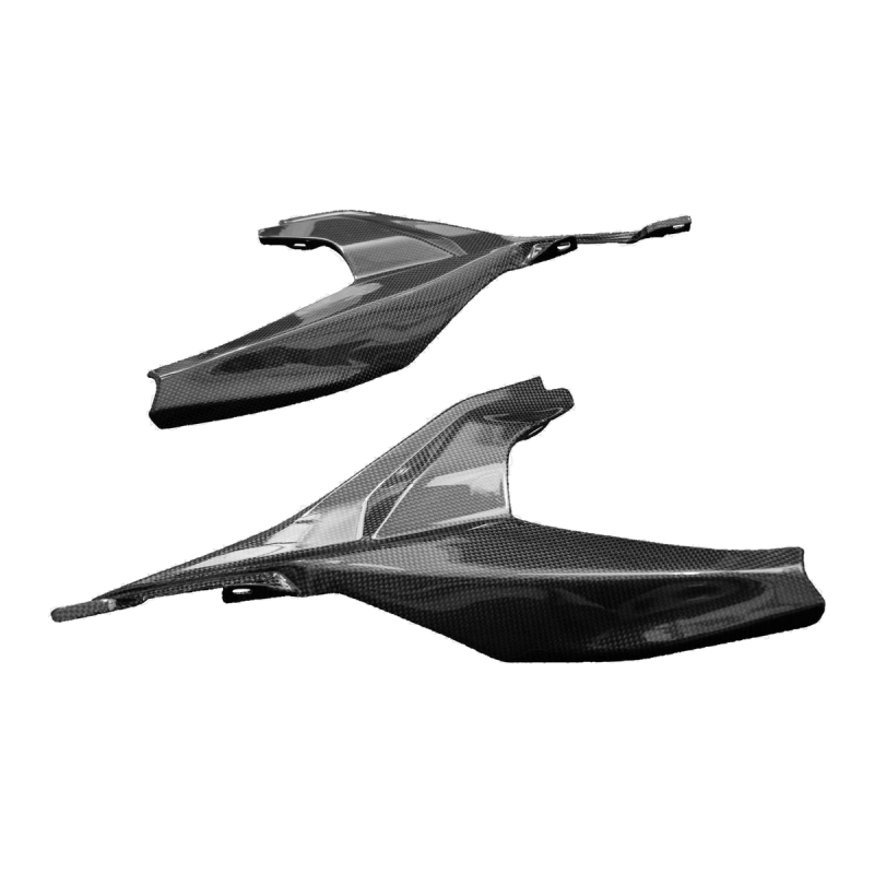 F&F Carbon Seitenverkleidung unter Sitz, 100 % Carbon – Ducati Streetfighter V2 ab 2021