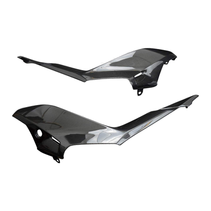 F&F Carbon Seitenverkleidung unter Sitz, 100 % Carbon – Ducati Supersport 939 2017–2020