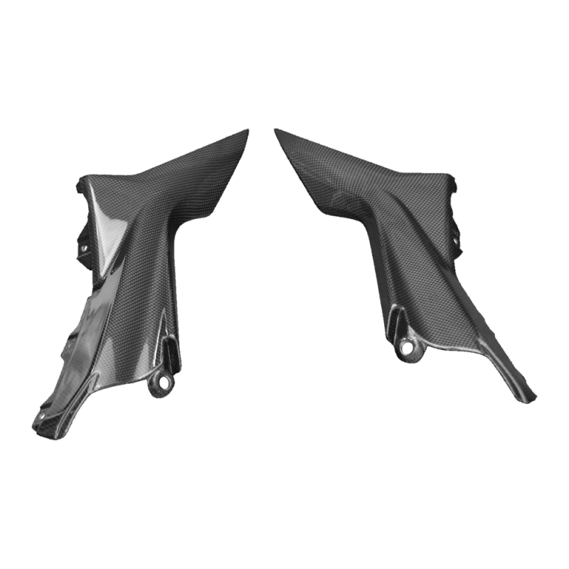 F&F Carbon Seitenverkleidung unter Sitz, 100 % Carbon – MV Agusta Brutale 675/800 2013–2015