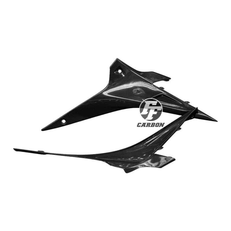 F&F Carbon Seitenverkleidung unter Tank, 100 % Carbon – Aprilia RSV4 2009–2020, Tuono V4 2015–2020