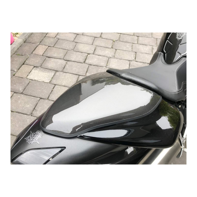 F&F Carbon Sitz-Abdeckung, 100 % Carbon – MV Agusta Brutale 750, Brutale 910 u. a.
