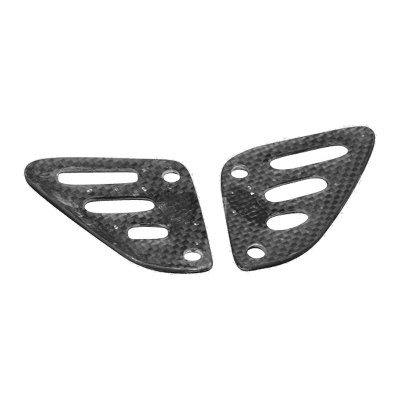 F&F Carbon Sozius-Fersenschützer, 100 % Carbon – Aprilia RSV 4 ab 2009