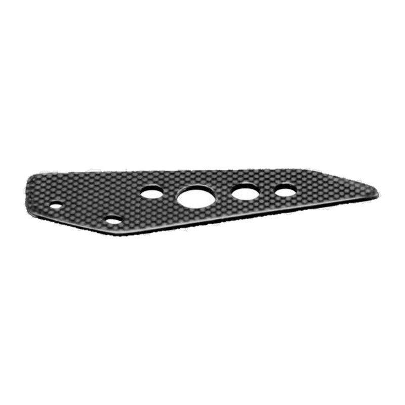 Paratacco passeggero F&F Carbon, carbonio/fibra di vetro – Ducati Hypermotard 796, Hypermotard 1100