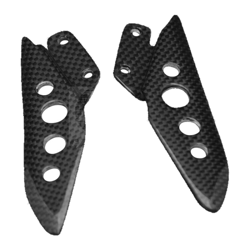 F&F Carbon Sozius-Fersenschützer, 100 % Carbon – Ducati Multistrada 1000 DS, Multistrada 1100