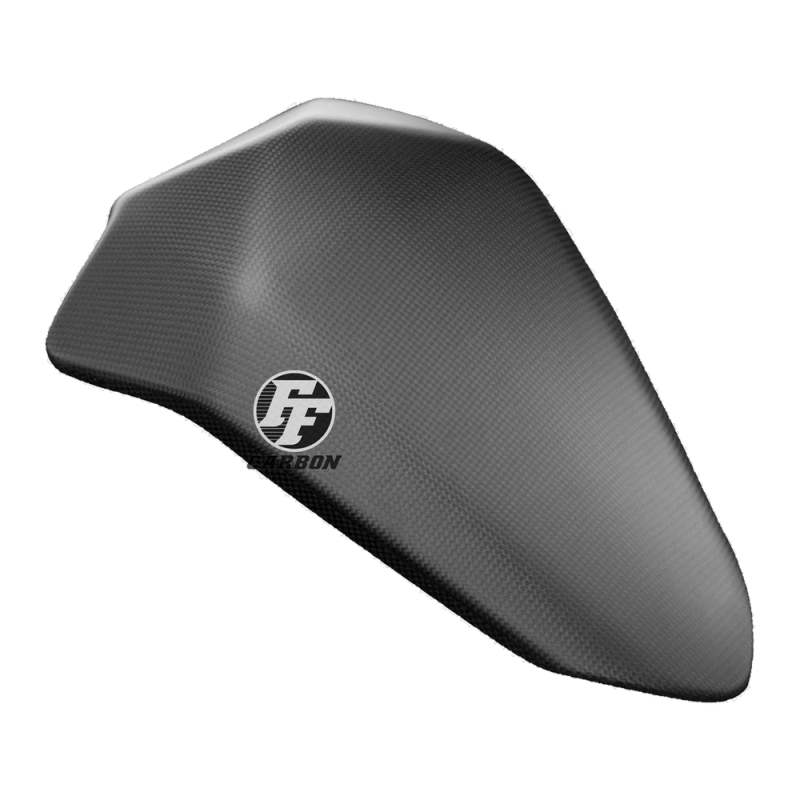 Cover sella passeggero F&F Carbon, 100 % carbonio – Ducati Panigale V4, Panigale V4S (passende Heckverkleidung erforderlich)