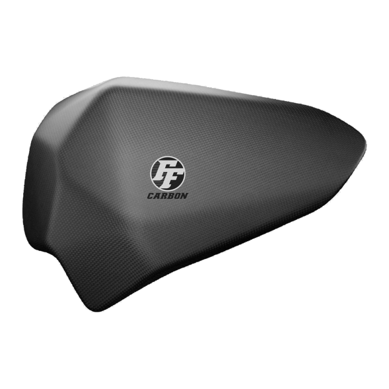 Cover sella passeggero F&F Carbon, 100 % carbonio – Ducati Panigale V4, Panigale V4S (passende Heckverkleidung erforderlich)