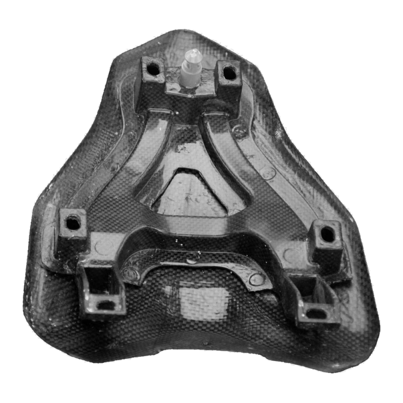 F&F Carbon Soziussitz-Abdeckung ohne Sitzpad, 100 % Carbon – Ducati 848 1098 1198