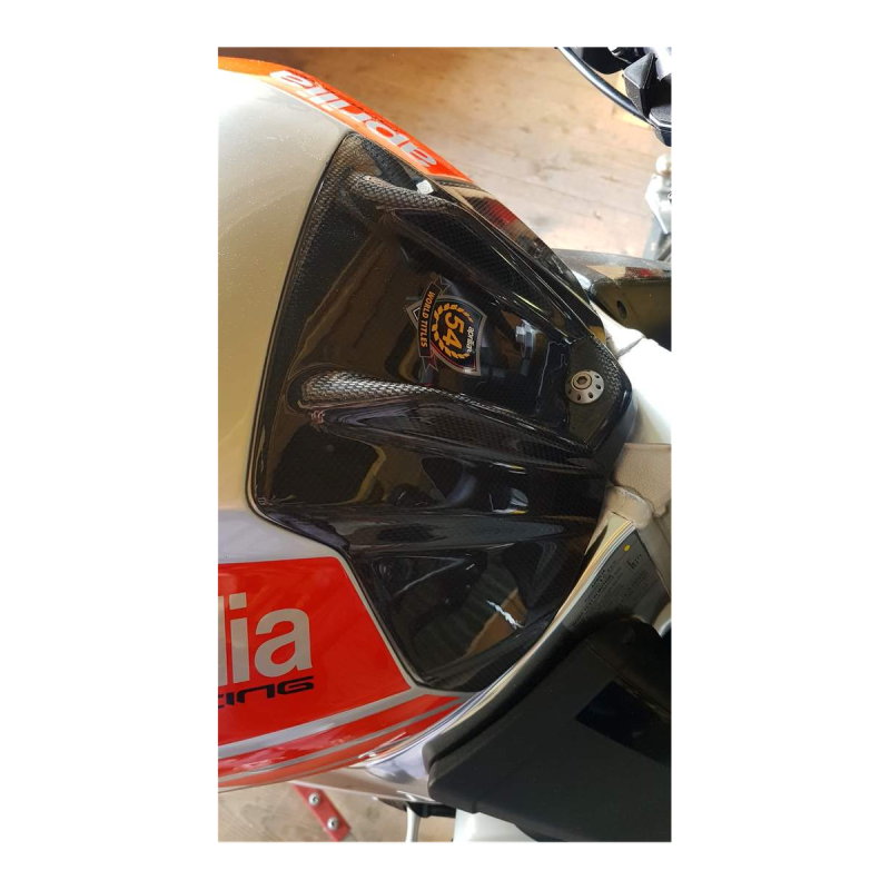 F&F Carbon Tankverkleidung, Carbon/Glasfaser – Aprilia RSV 4 RR/RF 2013–2020, Tuono V4 2014–2020