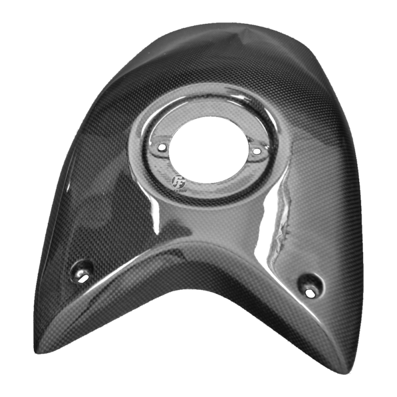 F&F Carbon Tankverkleidung, 100 % Carbon – Ducati Hypermotard 796, Hypermotard 1100