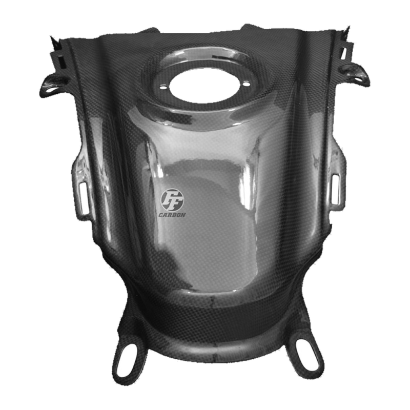 F&F Carbon Tankverkleidung, 100 % Carbon – Ducati Hyperstrada, Hypermotard 821 2013–2015 939 ab 2016