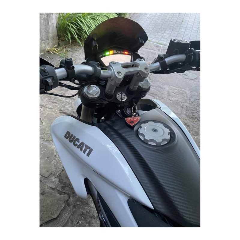 F&F Carbon Tankverkleidung, 100 % Carbon – Ducati Hyperstrada, Hypermotard 821 2013–2015 939 ab 2016