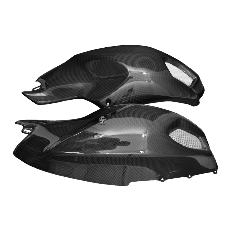 F&F Carbon Tankverkleidung, Carbon/Glasfaser – Ducati Monster 696, Monster 796 u. a.