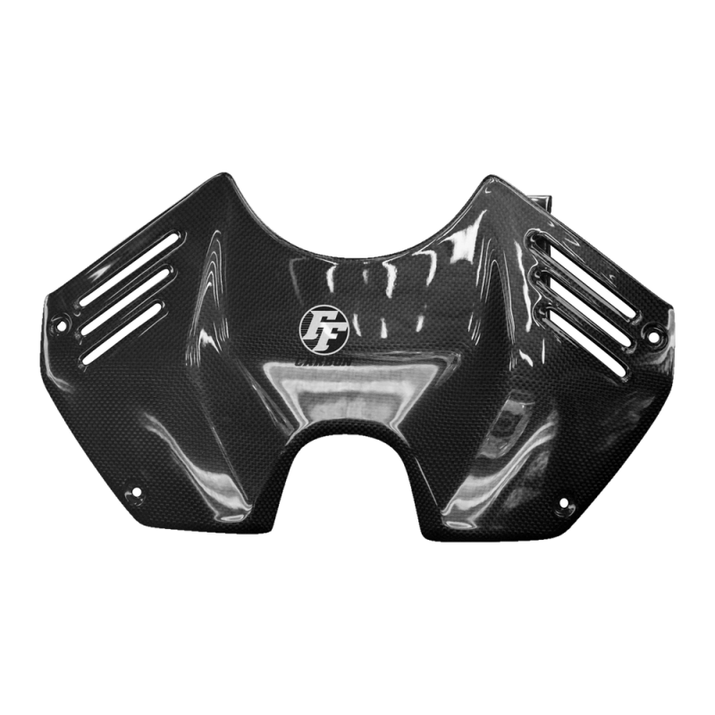 F&F Carbon Tank cover, 100 % carbon – Ducati Panigale V4, Panigale V4S etc.