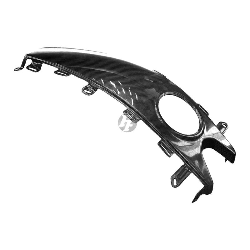 F&F Carbon Tankverkleidung-Mittelteil, Carbon/Glasfaser – Ducati Diavel 1260/1260S 2019–2020