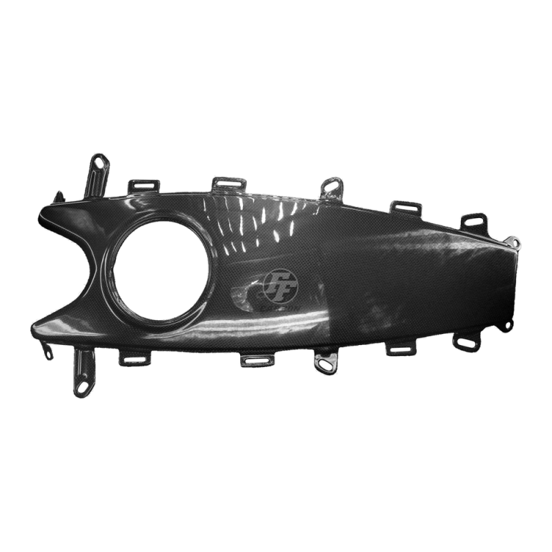 F&F Carbon Tankverkleidung-Mittelteil, Carbon/Glasfaser – Ducati Diavel 1260/1260S 2019–2020