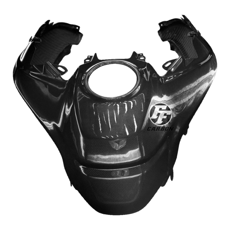 F&F Carbon Tankverkleidung-Oberseite, 100 % Carbon – Ducati Multistrada 1200 2015–2017, Multistrada 1200S Touring u. a.