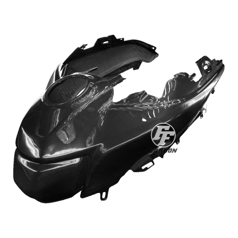 F&F Carbon Tankverkleidung-Oberseite, 100 % Carbon – Ducati Multistrada 1200 2015–2017, Multistrada 1200S Touring u. a.