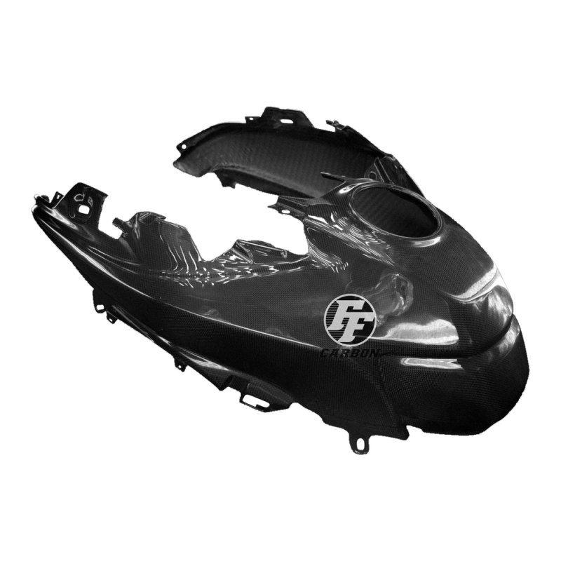 F&F Carbon Tankverkleidung-Oberseite, 100 % Carbon – Ducati Multistrada 1200 2015–2017, Multistrada 1200S Touring u. a.