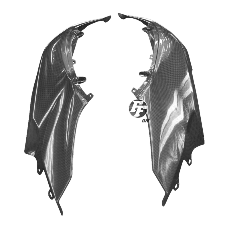 F&F Carbon Tankverkleidung-Seitenteile, 100 % Carbon – Ducati Multistrada 1200, Multistrada 1200 S 2010–2014