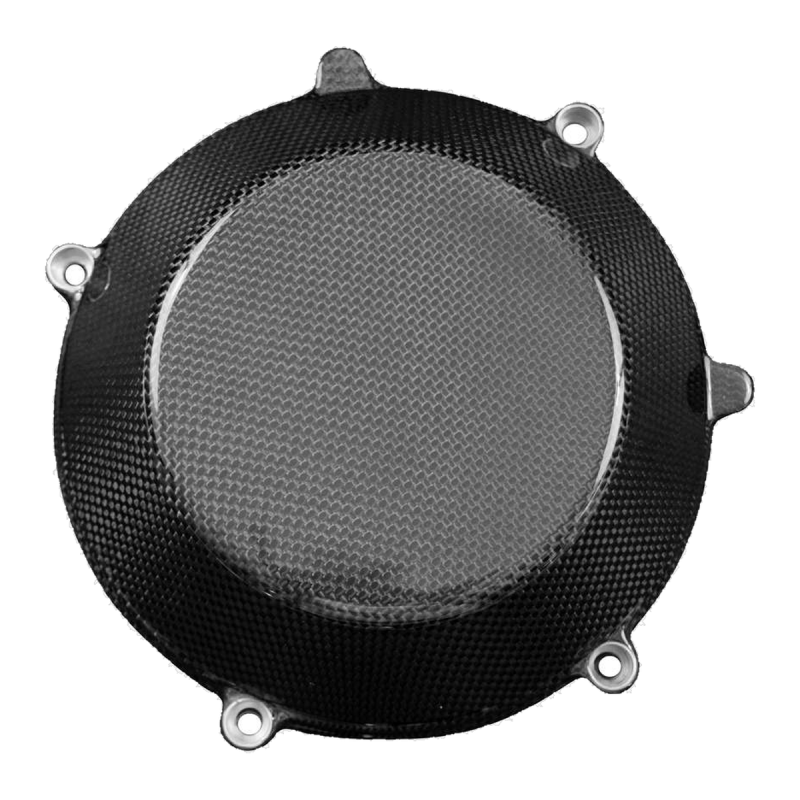 F&F Carbon Trockenkupplung-Cover, 100 % Carbon – Ducati (luftgekühlte 4 Ventil Motoren)