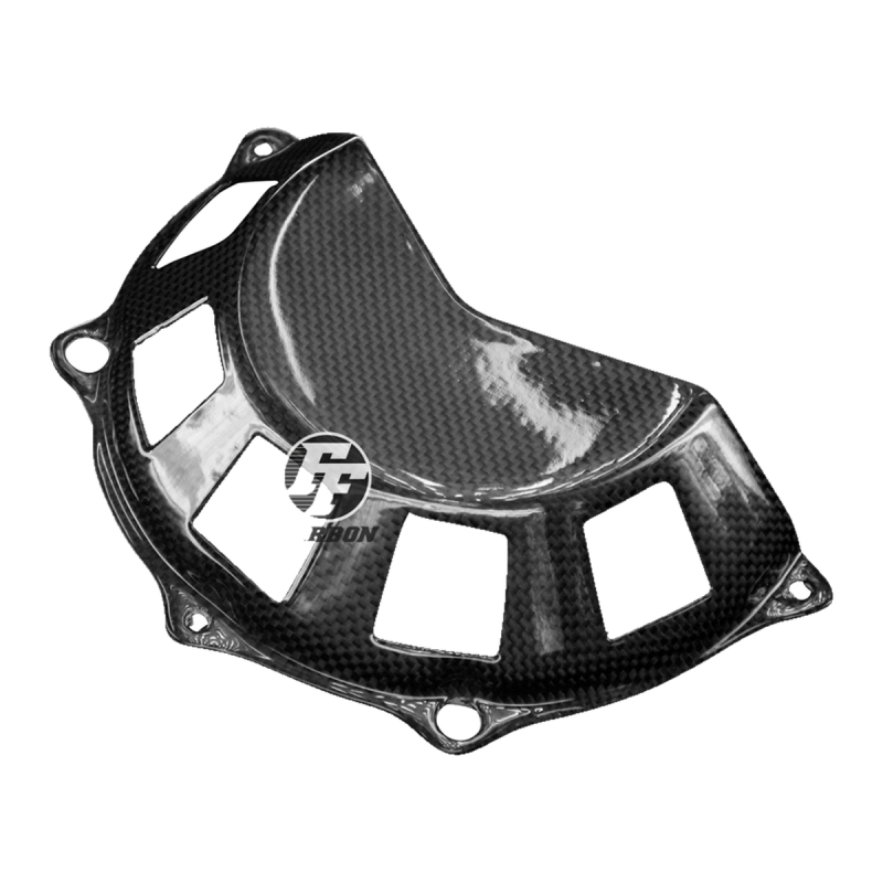 F&F Carbon Trockenkupplung-Cover, 100 % Carbon – Ducati (luftgekühlte 4 Ventil Motoren)