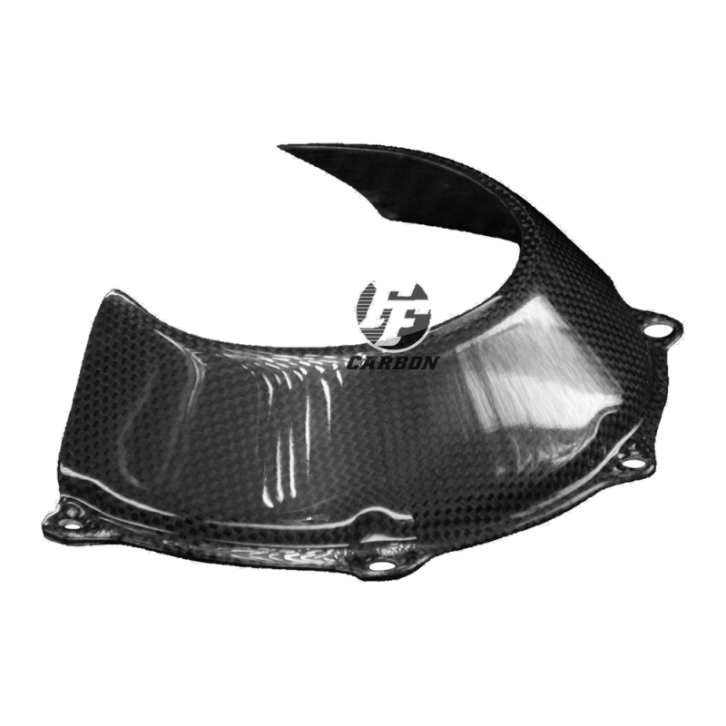 F&F Carbon Trockenkupplung-Cover, 100 % Carbon – Ducati (luftgekühlte 4 Ventil Motoren)