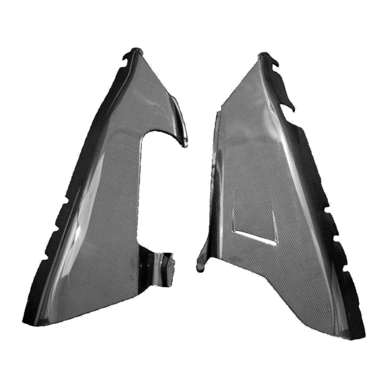 Fianchetto laterale inferiore (con scarico Akrapovic) F&F Carbon, carbonio/fibra di vetro – Ducati Panigale V4/V4S dal 2025