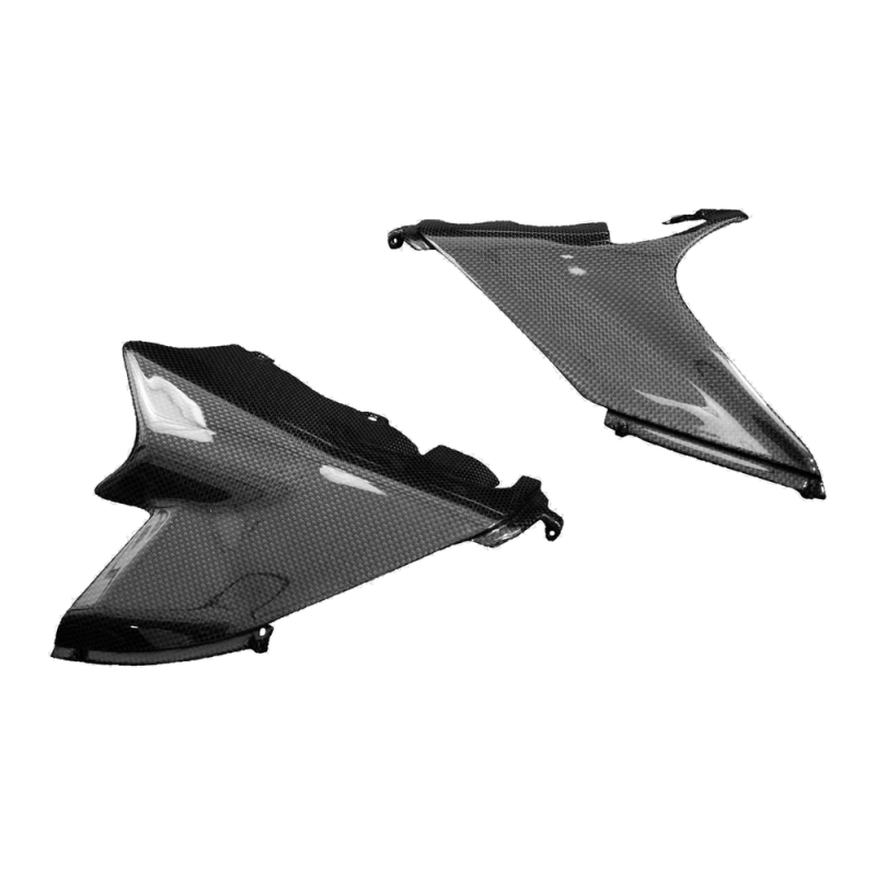 Fianchetto laterale inferiore F&F Carbon, 100 % carbonio – Ducati Panigale V4/V4S dal 2025