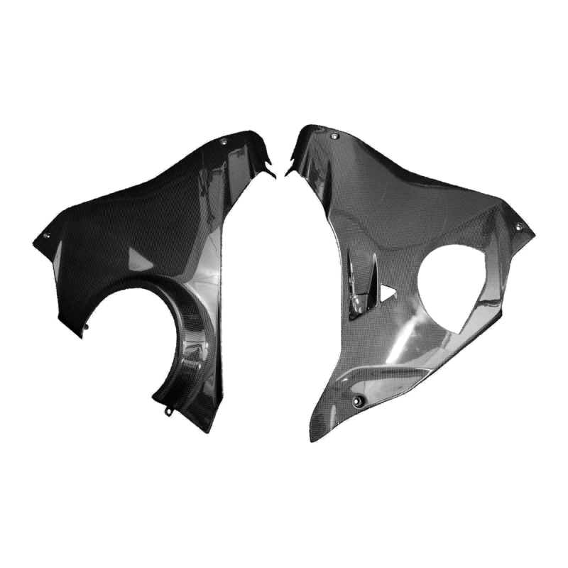 Fianchetto laterale inferiore F&F Carbon, 100 % carbonio – Ducati Panigale V4/V4S dal 2025